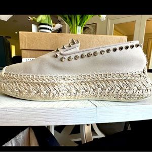 Christian Louboutin Espaboat Spike women’s shoe BRAND NEW ITEM STILL IN BOX